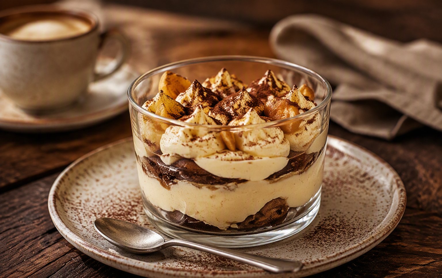 Tiramisú en copa